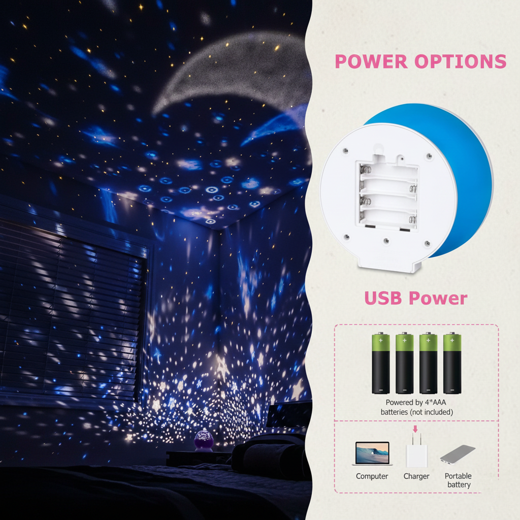 Night Sky Projector